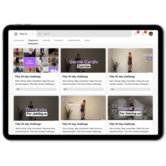 90-Day Video Workout Program & Community